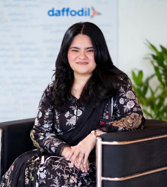 Portrait of Ms. Samiha Khan, Project Director